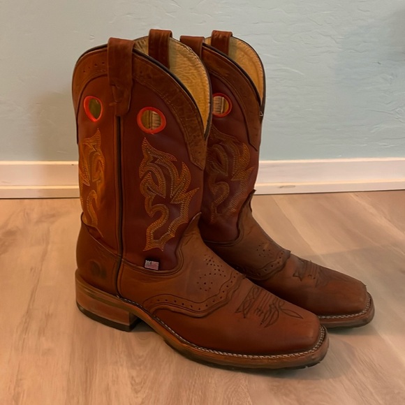 Double-H Mickey Soft Toe Western Work Boots, Men’s Size 11 - Picture 2 of 11